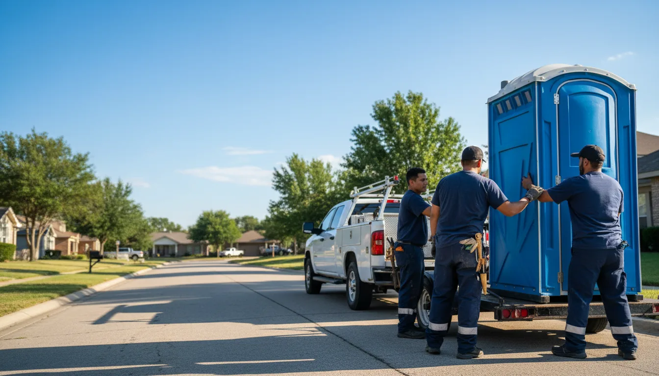 Portable Toilet Rental in Fox, OK near me